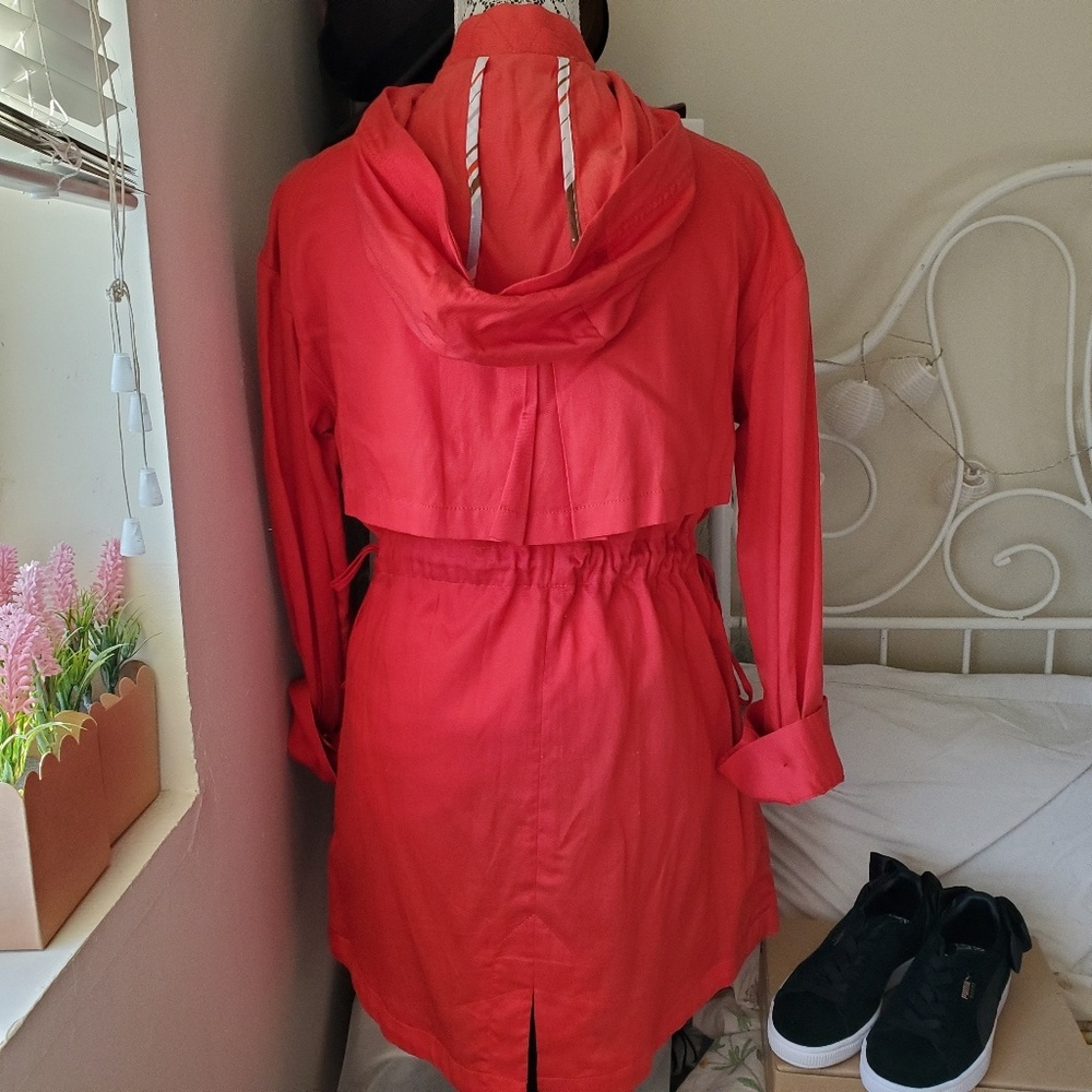 Bcbgeneration Red Utility Jacket (Xs) - image 5